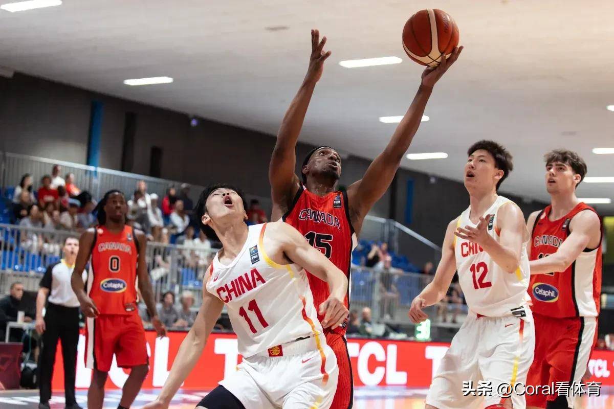 FIBA晒张博源赛场瞬间：期待中国U19男篮在世界杯有精彩表现