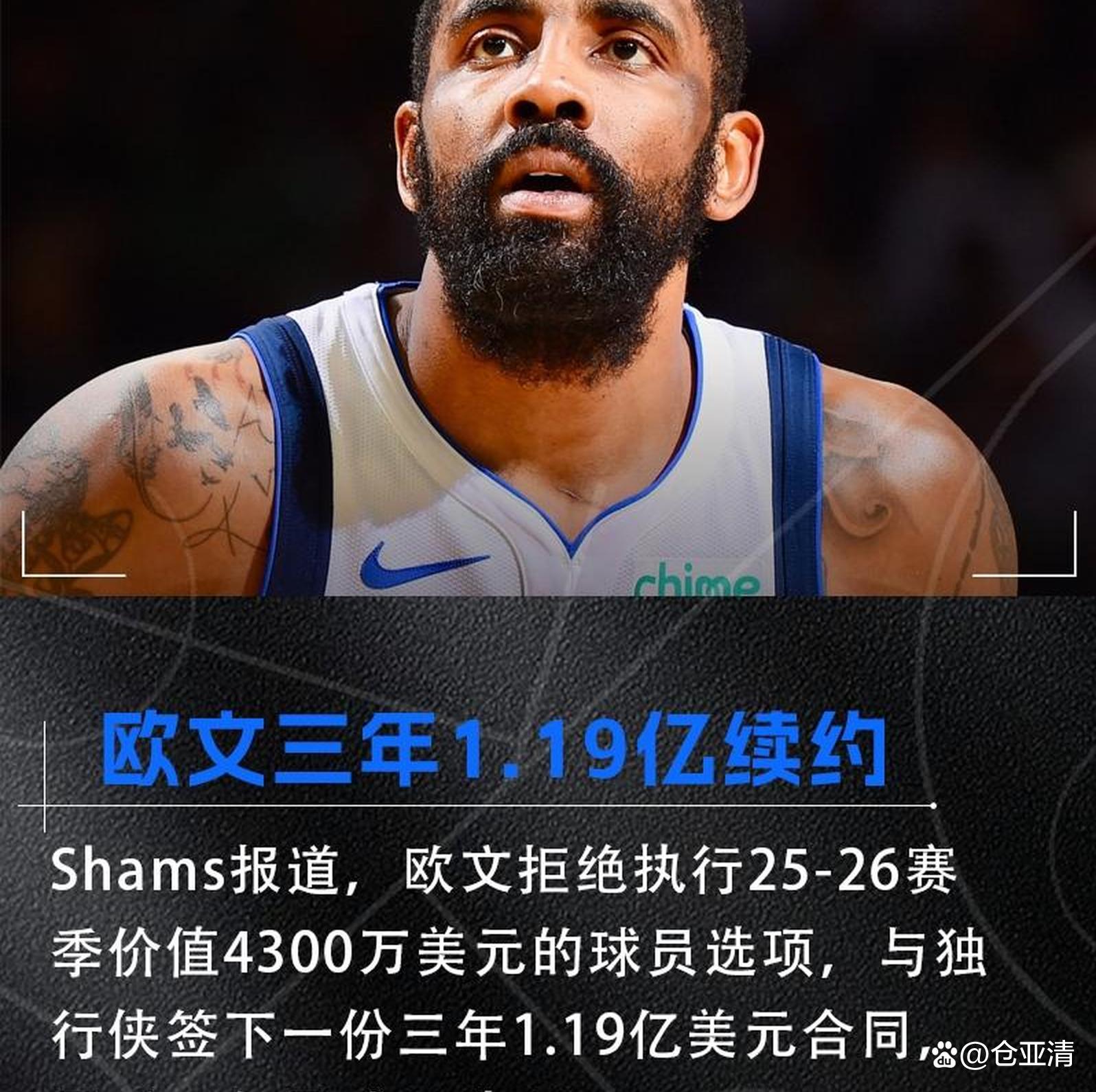 性价比拉满！加福德3年5400万提前续约独行侠的简单介绍