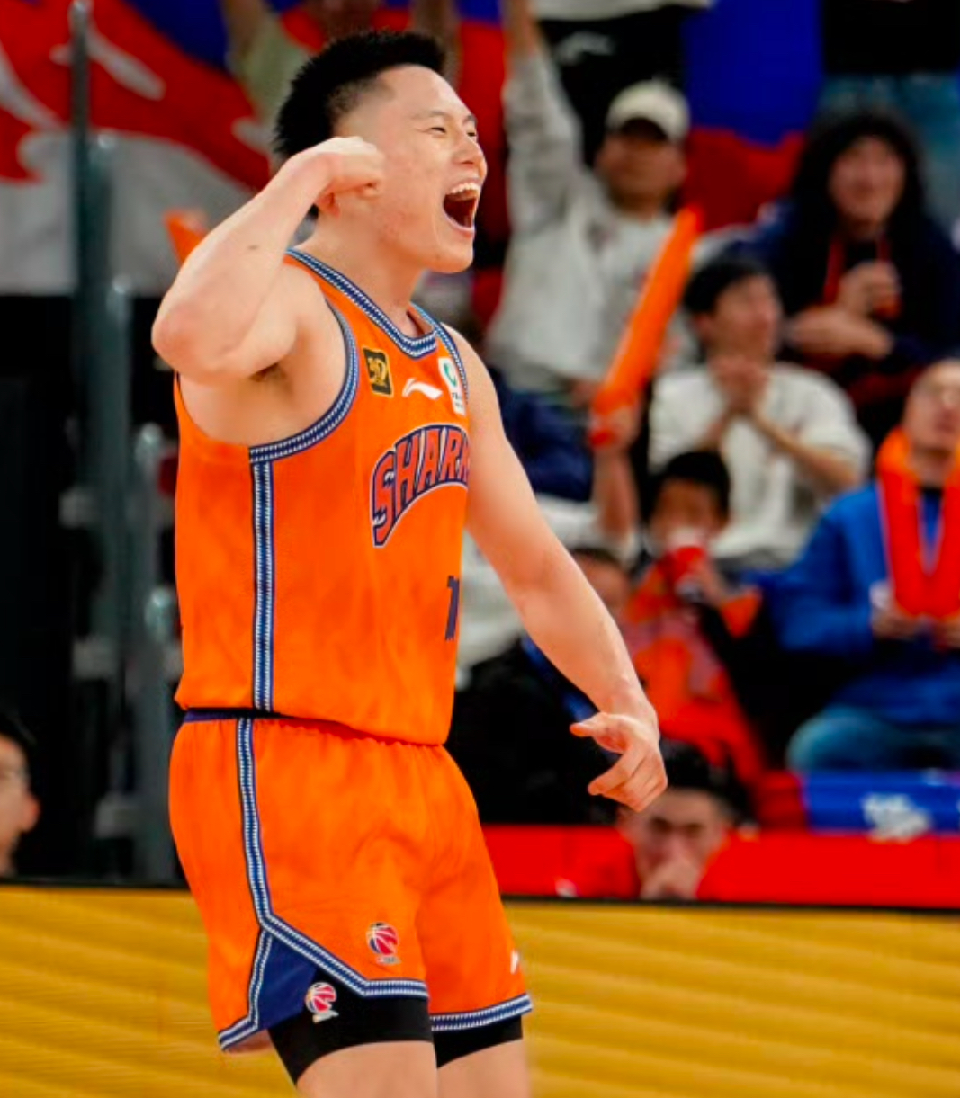 李弘权21分上海大胜广东张宁21分山西负同曦