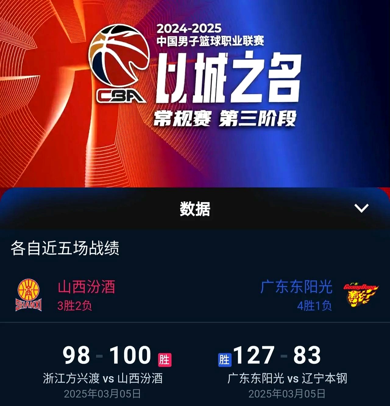 广州男篮取得连胜，气势如虹